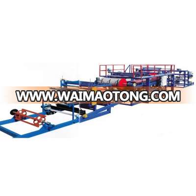 Automatic Metal Rock Wool Sandwich Panel Roll Forming Line