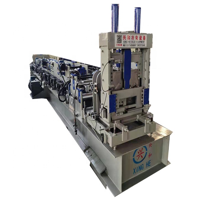 Latest Technology Color Steel C 80-300 Purlin Channel Roll Forming Making Machine